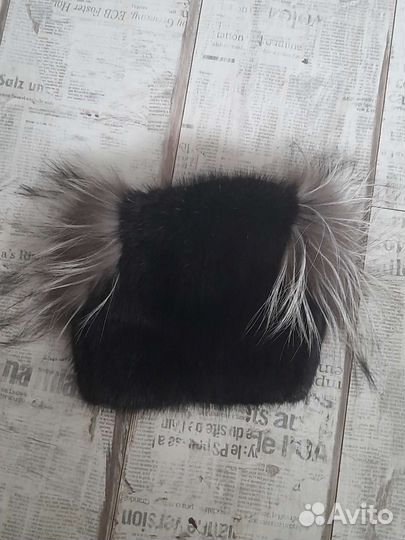 Шапка норковая