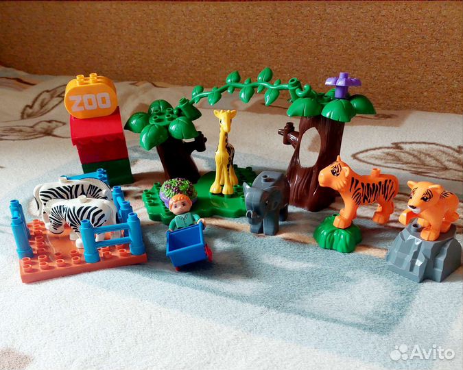 Lego duplo зоопарк оригинал