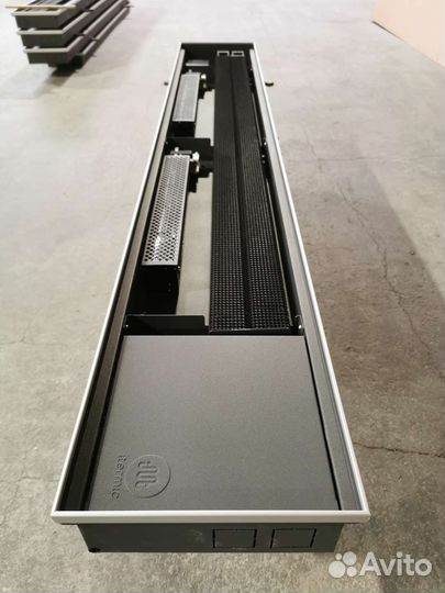 Внутрипольный конвектор отопление