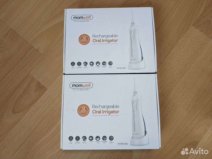 Новый ирригатор аккумуляторный Mornwell