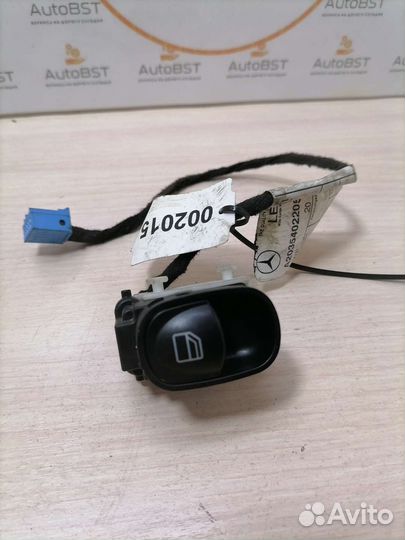 Блок управления стеклоподъемником задний правый