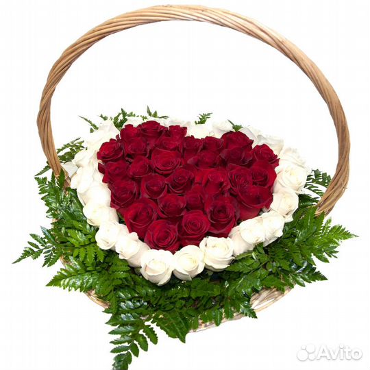 Композиция в корзине Виктория