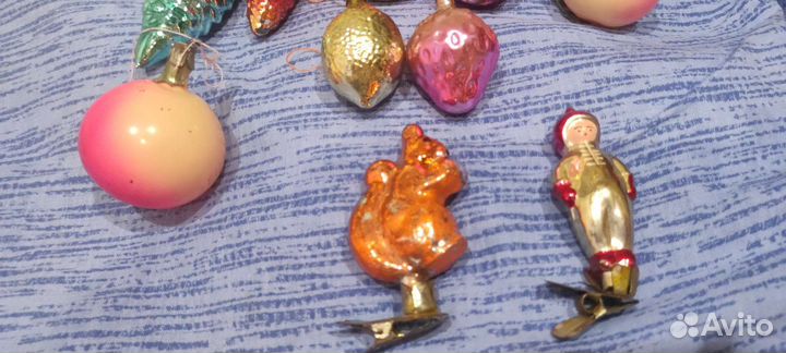 Елочные игрушки СССР