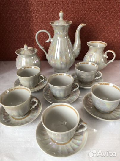 Чайно кофейный сервиз. СССР