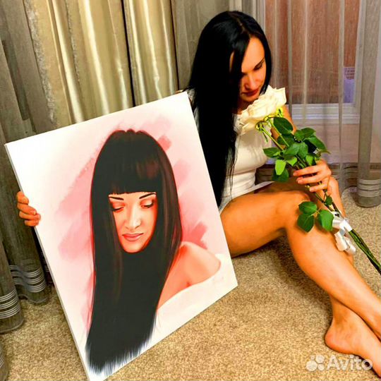 Портреты по фото и картины на заказ