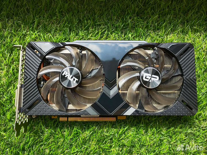 Видеокарта rtx 2060 Palit gaming pro OC 6gb