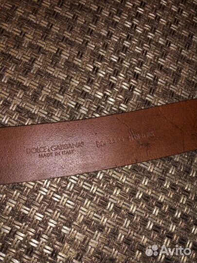 Dolce gabbana ремень мужской