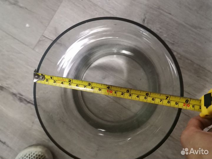 Ваза, целиндр, стекло