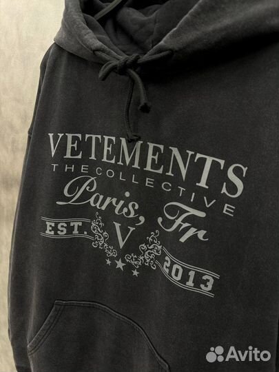 Толстовка vetements