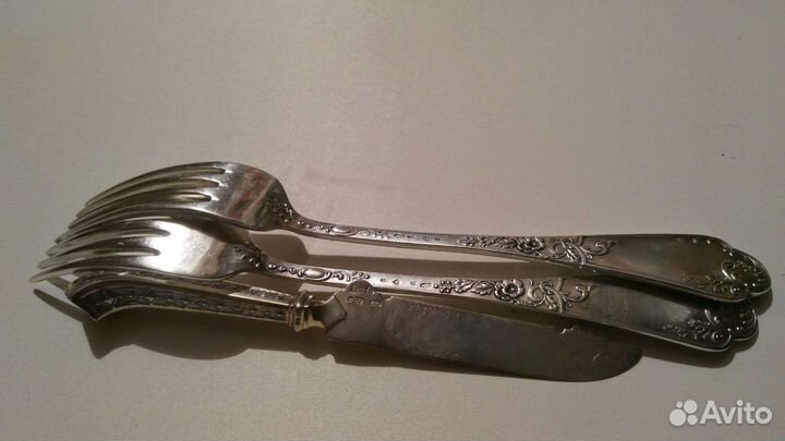 Столовые приборы/серебро/Германия