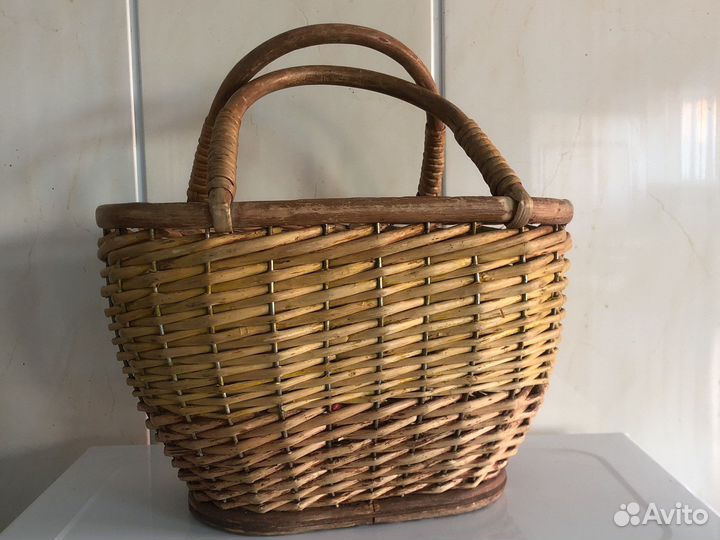 Корзины плетенные из натуральной лозы