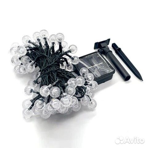 Гирлянда уличная на солнечной батарее