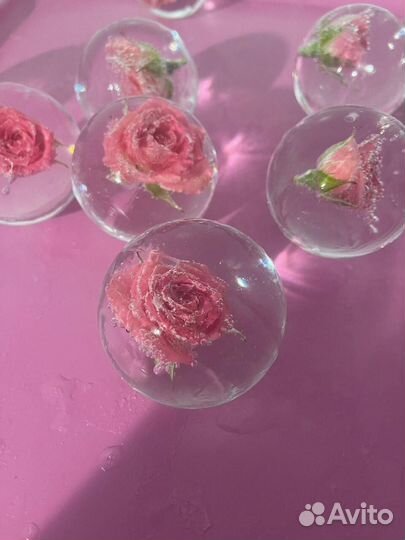 Лед для баров с цветами 15184 гр