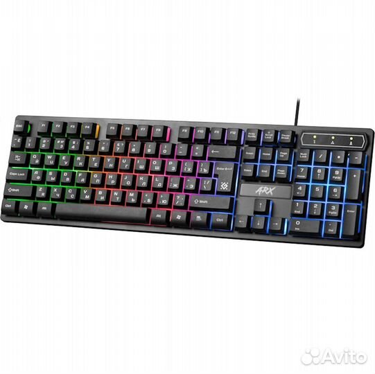 Игровая клавиатура Defender Arx GK-196L RU