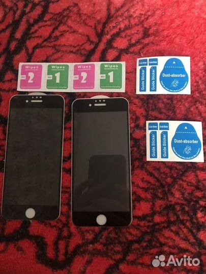 Защитные стекла iPhone 6/6s/7/8/se