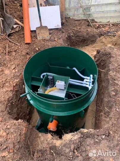 Станция биологической очистки. Септик Итал