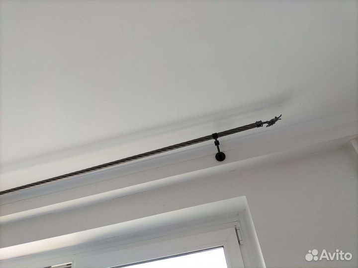 Карниз для штор металлический