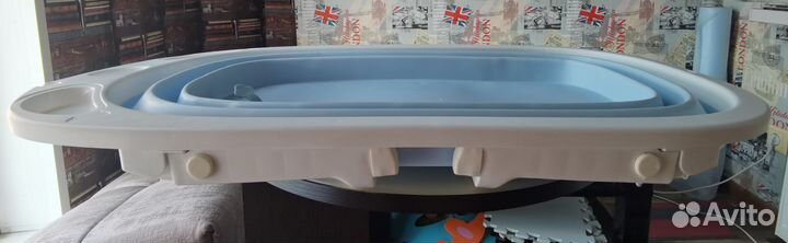 Ванночка для купания складная с матрасиком