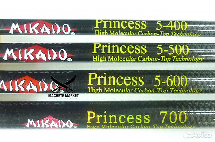 Удилище телескопическое с кольцами Mikado 