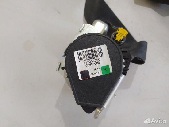 Ремень безопасности передний правый Ford Focus 3