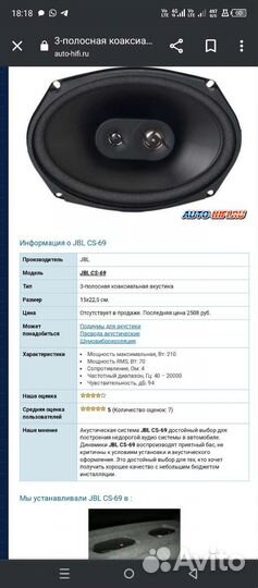 Продам колонки 2 шт
