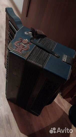 Гармонь аккордеон Германия трофейная