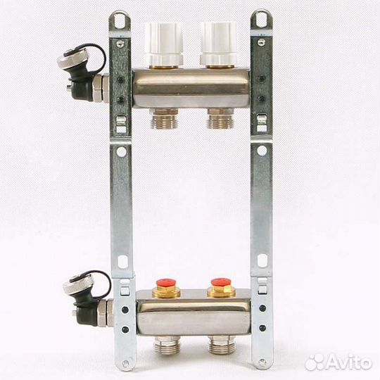 Коллектор отопления контура 8 подключений