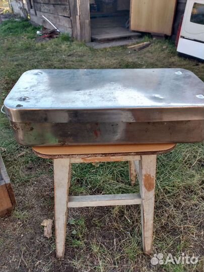 Бокс медицинской большой из нержавейки