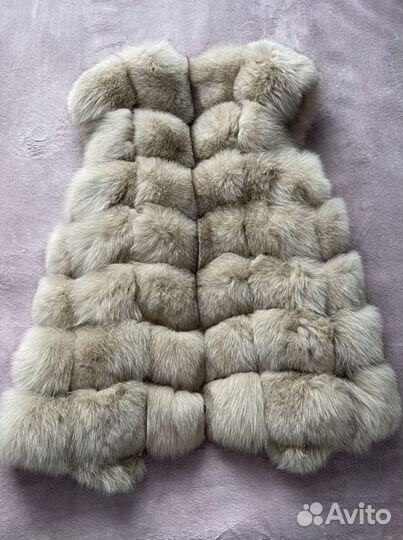 Жилетка из натурального меха