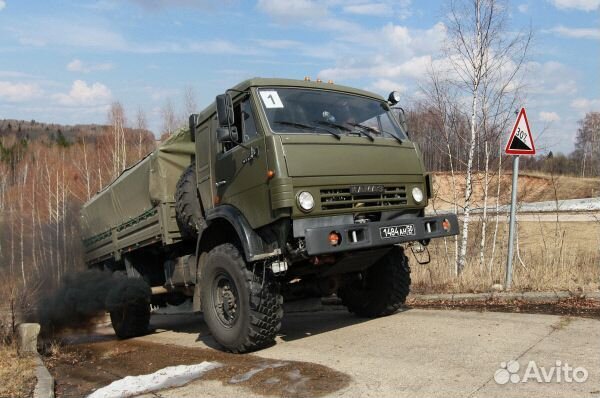 Водитель категории C,E для службы в вс РФ