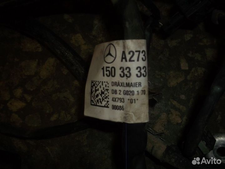 Электропроводка двигателя. На форсунки