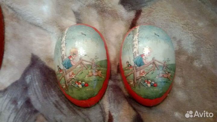 Пасхальное яйцо из папье-маше