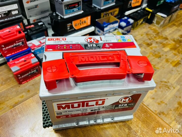Аккумулятор Mutlu 60Ач Ваз LADA Lachetti