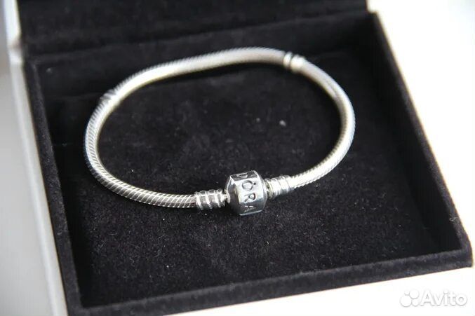 Pandora браслет серебро