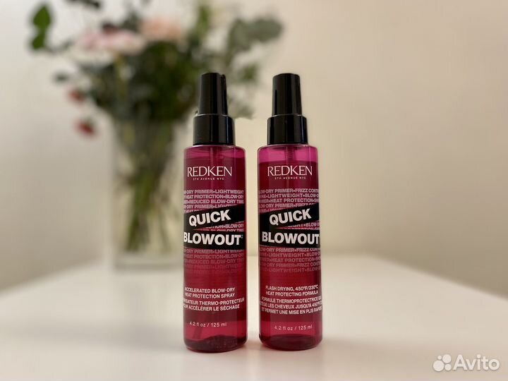 Redken quick blowout Двухфазный защитный спрей