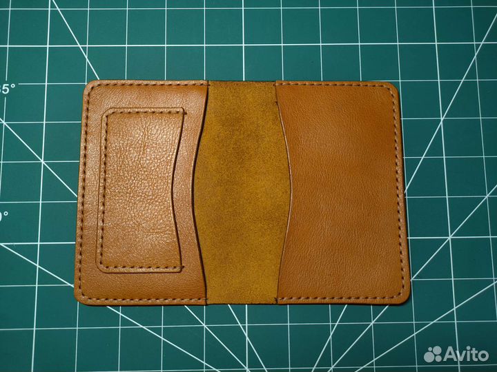 Обложка для паспорта из натуральной кожи крс