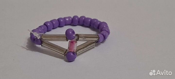 Кольца из бисера