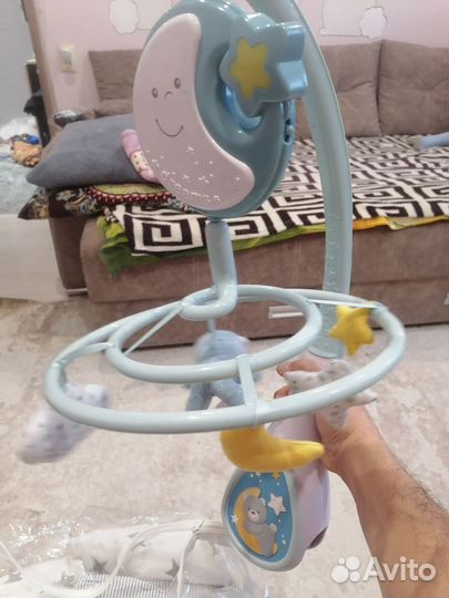 Бортики на кроватку и мобиль