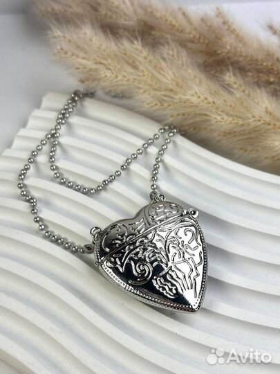 Кулон тайник на цепочке