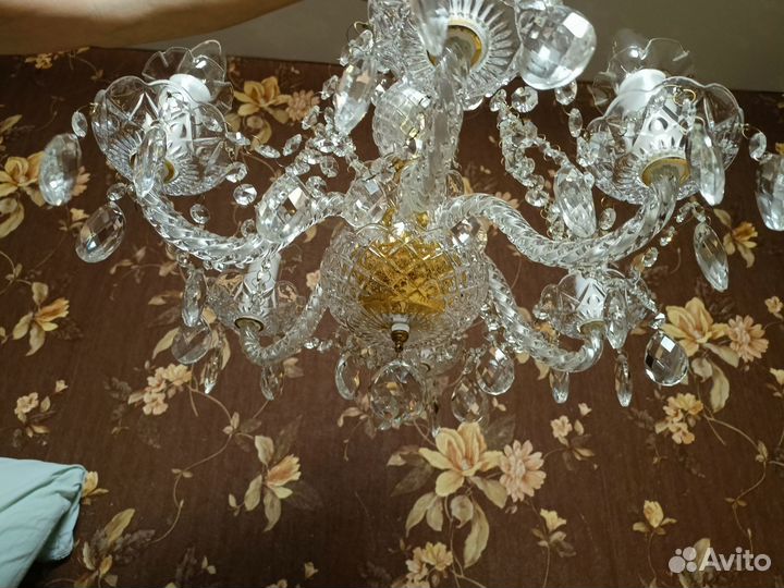 Люстра хрустальная