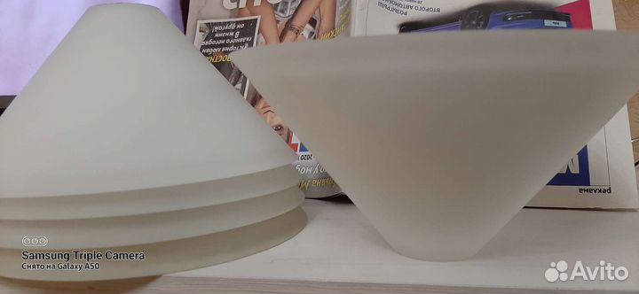 Плафоны для люстры 5 шт