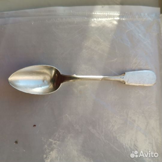 Серебряная чайная ложка 84 проба