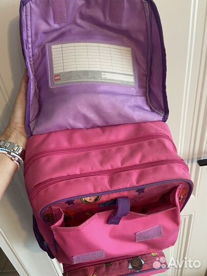 Рюкзак школьный для девочки lego