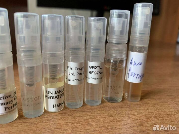 Отливанты нишевой парфюмерии