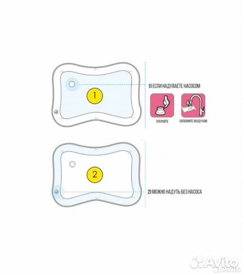 Надувной матрас детский