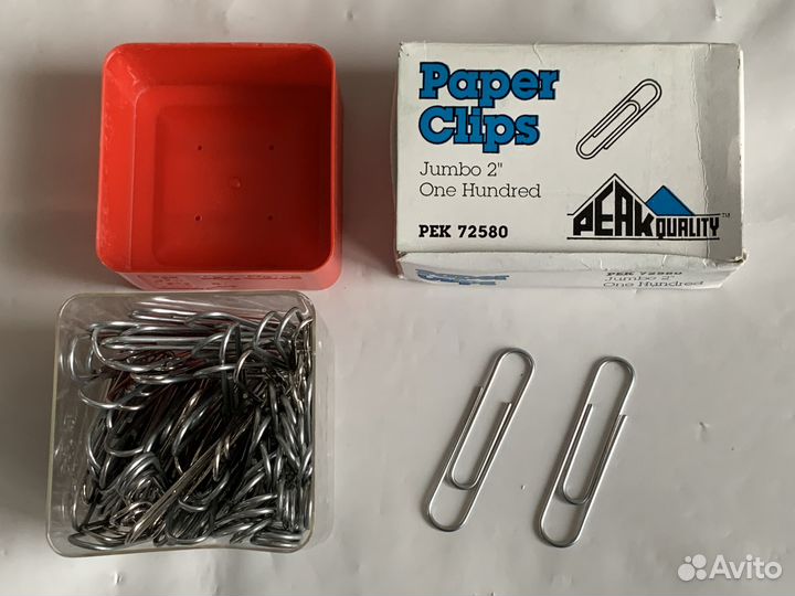 Канцелярские скрепки, кнопки, скобы для степлера