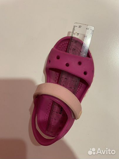 Сандалии crocs 22 размер С6 13,5 мм
