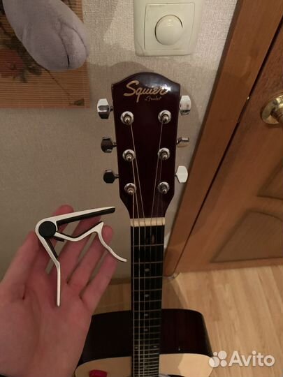 Акустическая гитара fender squier SA-150