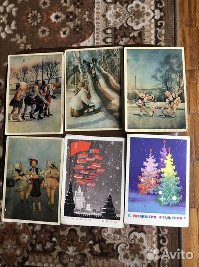 Открытки СССР 1956-1966 годов