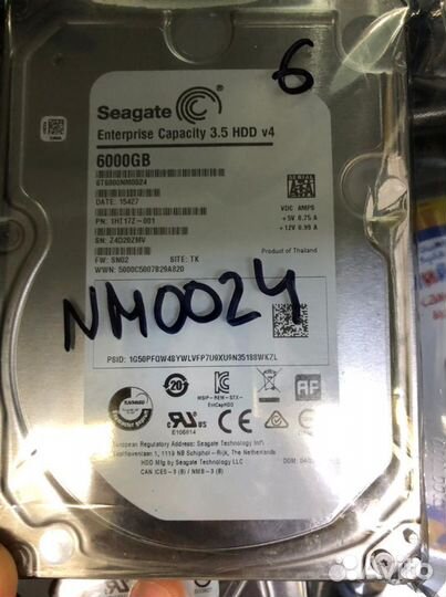 Жесткий диск Seagate 6 TB ST6000NM0024
